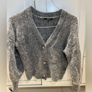 Quince Baby Alpaca / Wool blend cropped cardigan
